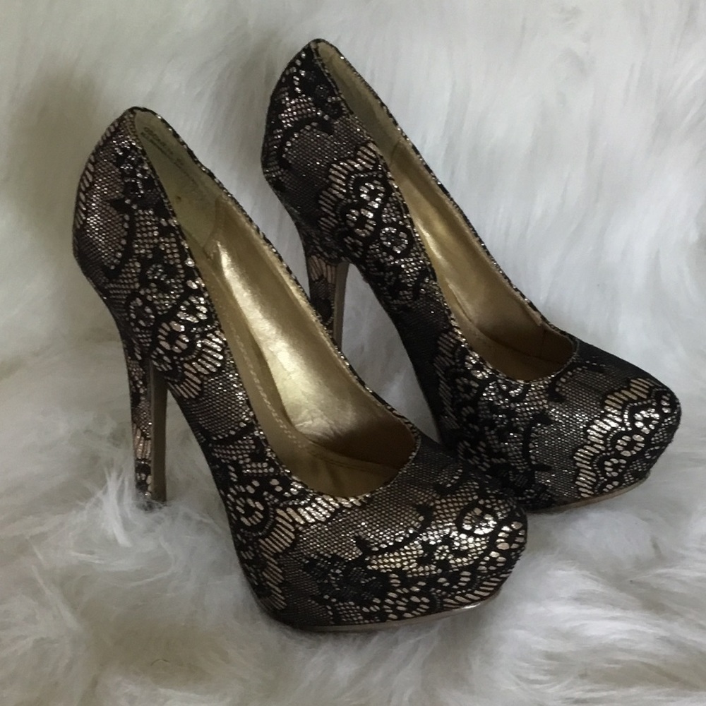 Womens Bertinni Platform High Heels Size 6.5